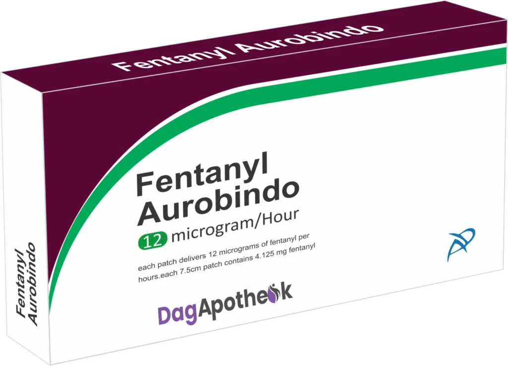 Aurobindo Fentanyl Pleister 12microgram Dagapotheek.com