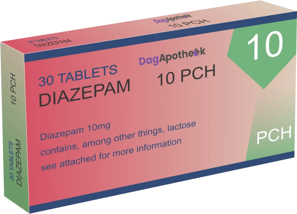 Diazepam 10mg Dagapotheek.com