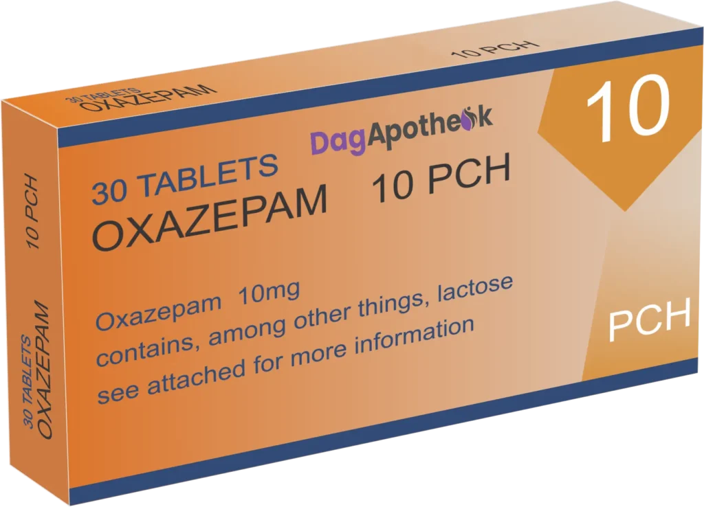 Oxazepam 10mg Dagapotheek.com