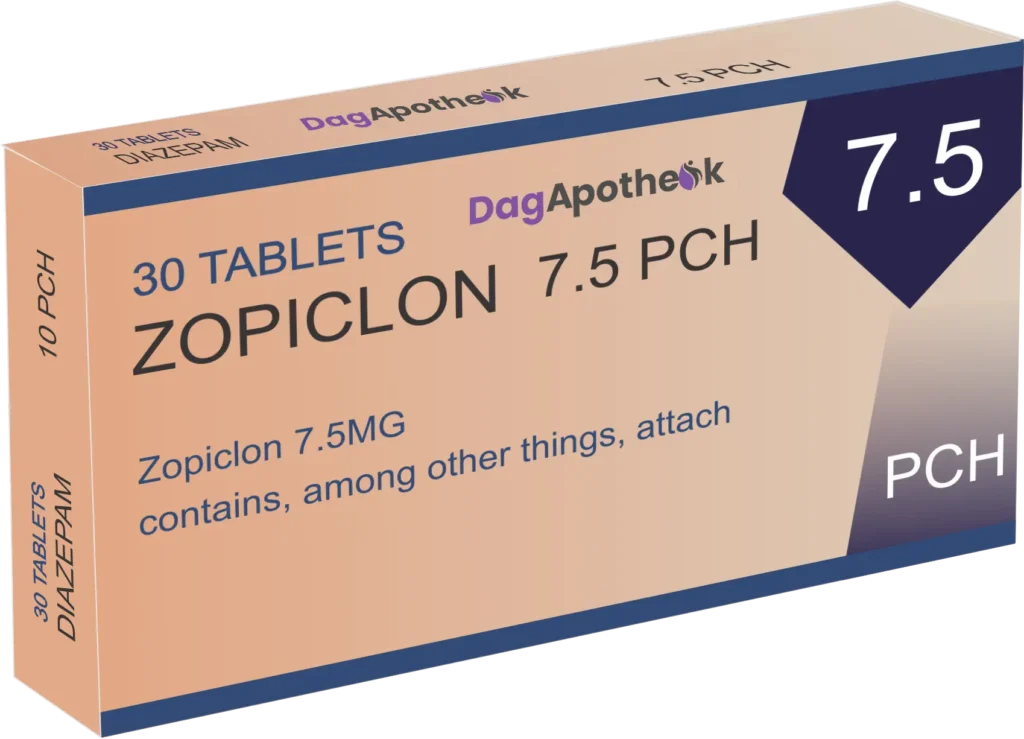 Zopiclon 7.5mg Dagapotheek.com