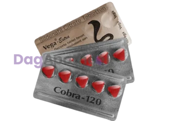 Cobra 120mg Sildenafil Citrate Dagapotheek.com