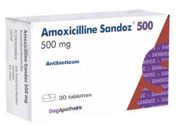 Amoxicilline Sandoz 500 Mg -dagapotheek.com