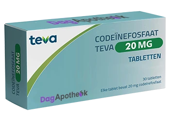 Codeïne 20 mg 30 Tabletten Dagapotheek.com