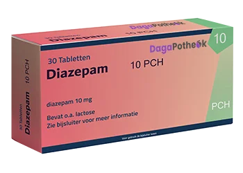 Diazepam 10mg - Dagapotheek.com