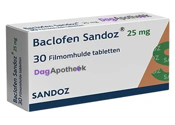 Baclofen 25mg Sandoz