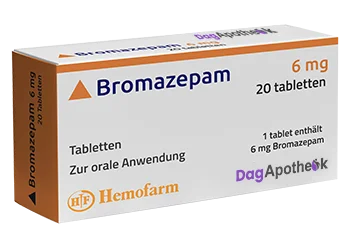 Bromazepam 6 mg 20 Tabletten Dagapotheek.com