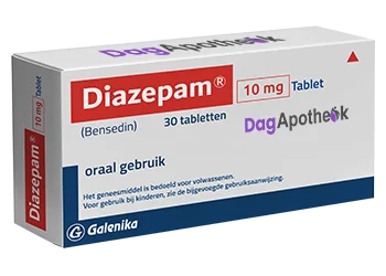 Diazepam 10 mg 30 Tabletten Dagapotheek.com