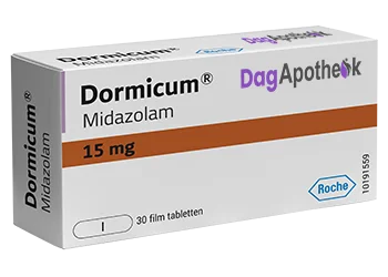 Dormicum 15 mg Midazolam 30 Tabletten Dagapotheek.com
