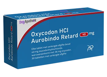 Oxycodon HCl 40mg 1 Tablet Dagapotheek.com