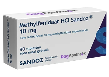Ritalin Methylfenidaat HCI Sandoz 10mg 30 Tabletten Dagapotheek.com
