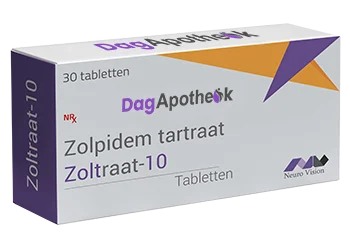 Zolpidem Zoltrate 10mg 30 Tabletten Dagapotheek.com
