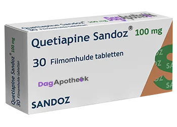 Quetiapine 100 mg 30 Tabletten Dagapotheek.com