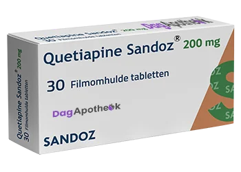 Quetiapine 200 mg 30 Tabletten Dagapotheek.com