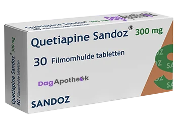 Quetiapine 300 mg 30 Tabletten Dagapotheek.com