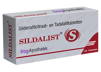 Sildalist 120mg 6 Tabletten Dagapotheek.com