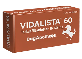 Vidalista 60MG 10 Tabletten Dagapotheek.com