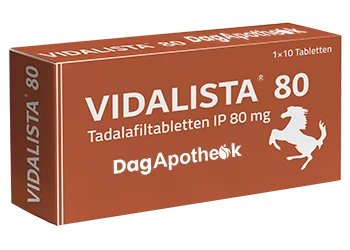 Vidalista 80MG 10 Tabletten Dagapotheek.com