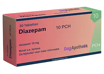 Diazepam 10 mg 30 Tabletten Dagapotheek.com